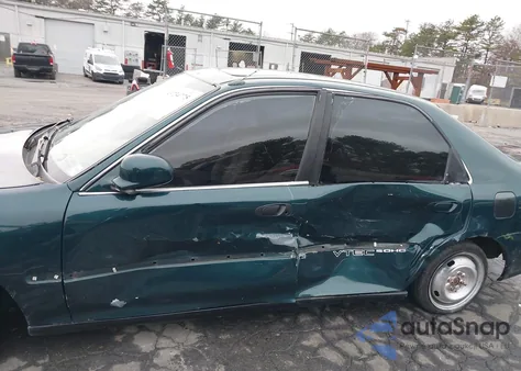 1995 Honda Civic Ex из США, поврежденный, VIN JHMEH969XSS021338